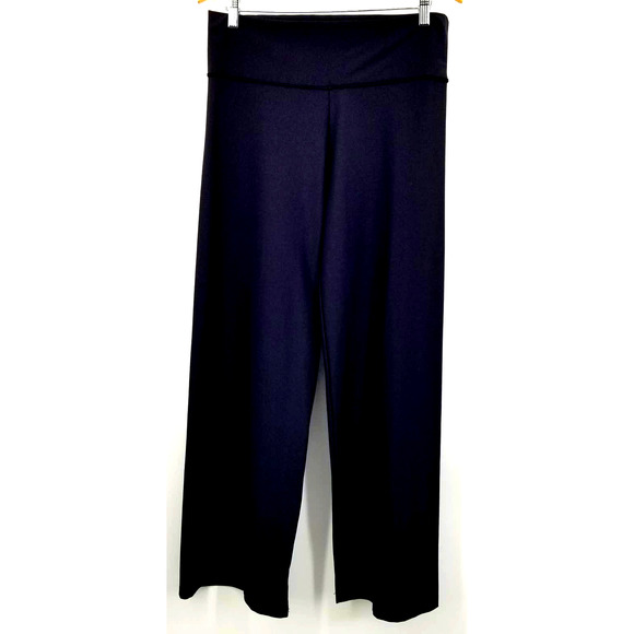 Tara Grinna Pants - NWT Tara Grinna Yoga Pants Wide Leg Size M Stretch USA Made Black Activewear